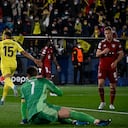 Villareal se quedó con el primer juego en los cuartos de la UCL