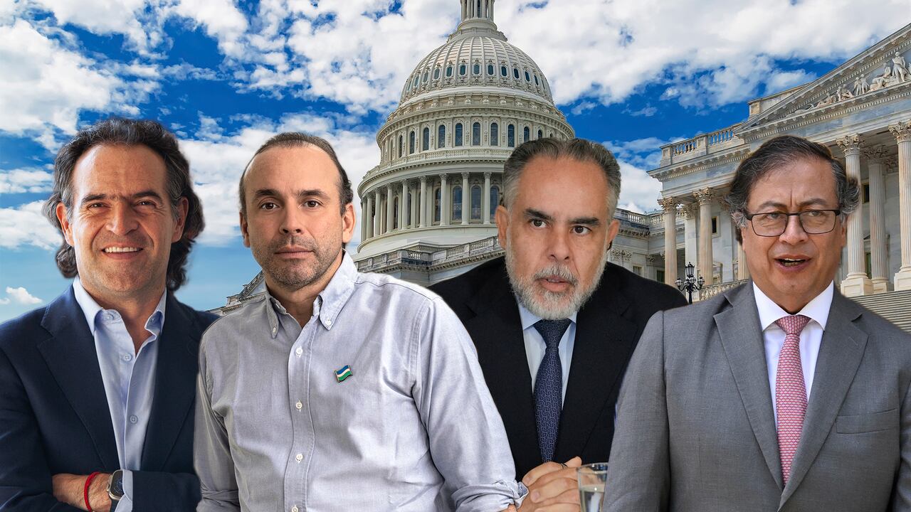 Federico Gutiérrez Alejandro Eder, Armando Benedetti Gustavo Petro washington