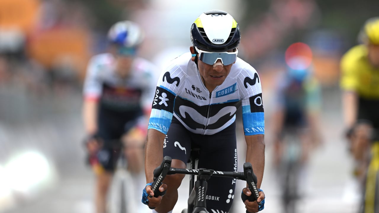 Nairo Quintana, colombiano al servicio del Movistar Team.