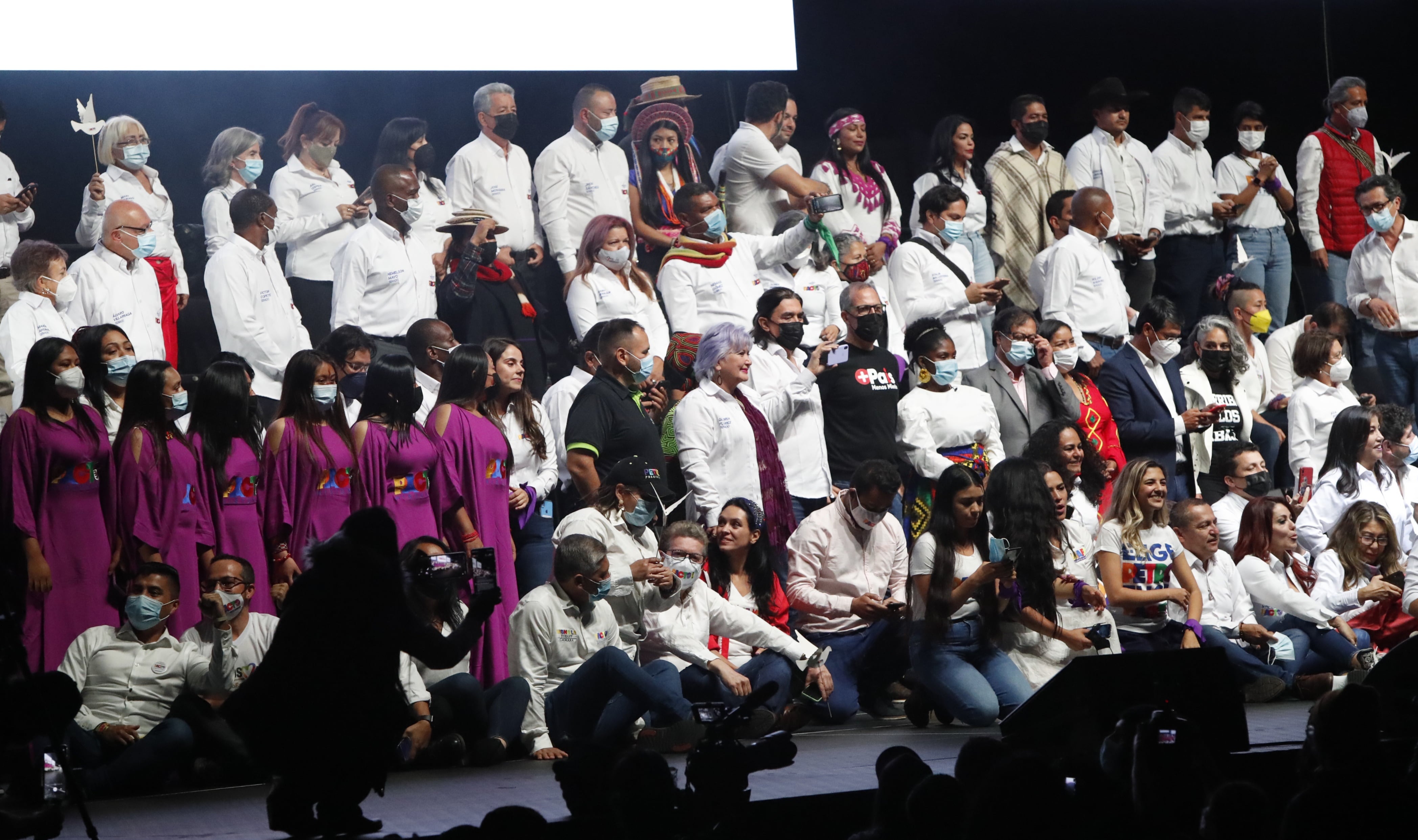 GUSTAVO PETRO MOVISTAR ARENA PACTO HISTORICO