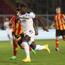 Duván Zapata marcó el único tanto del Atalanta en la derrota con Lecce.