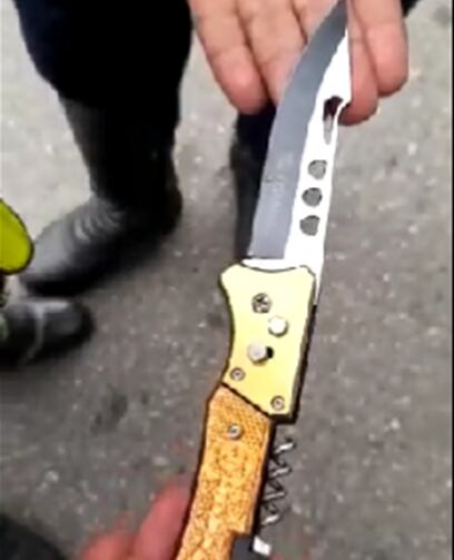 Por fortuna la situación no dejó personas lesionadas.