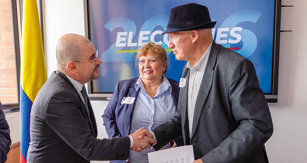 Álvaro León Pardo inscribió el grupo significativo llamado Somos Blanco Colombia. 