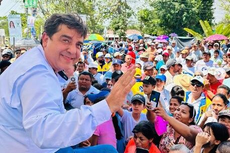 Carlos Pineda, candidato a la Presidencia de Guatemala.