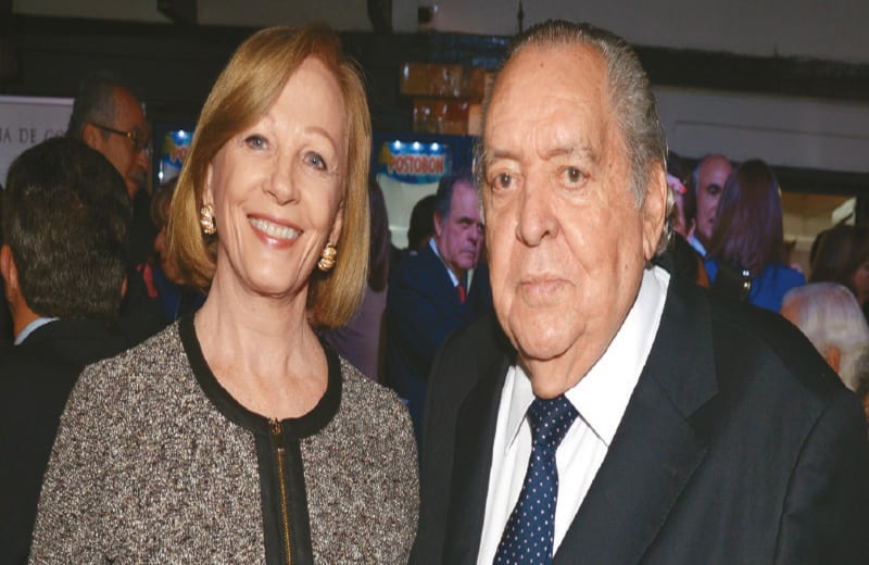 Margaret de Toro y Jorge Cárdenas Gutiérrez.