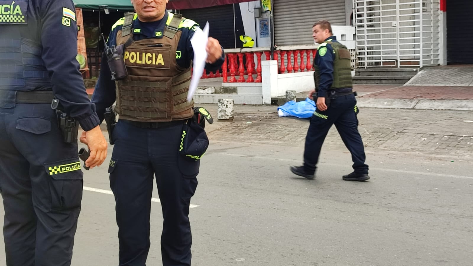 Ataque sicarial en Cali.