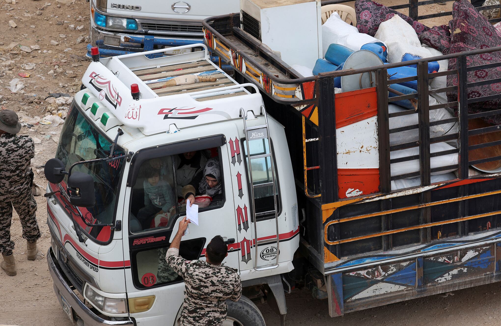 En imágenes : Cientos de refugiados sirios regresan a casa.
