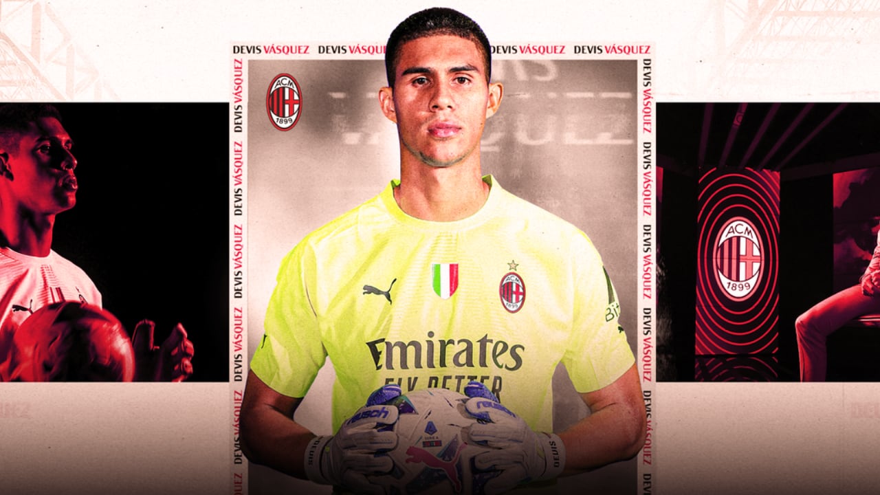 Vásquez firmó con el Milan hasta junio de 2026