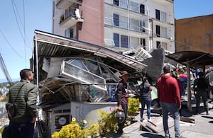 Terremoto Ciudad de Manizales / 10 de agosto / Fotografo: Santiago Álvarez