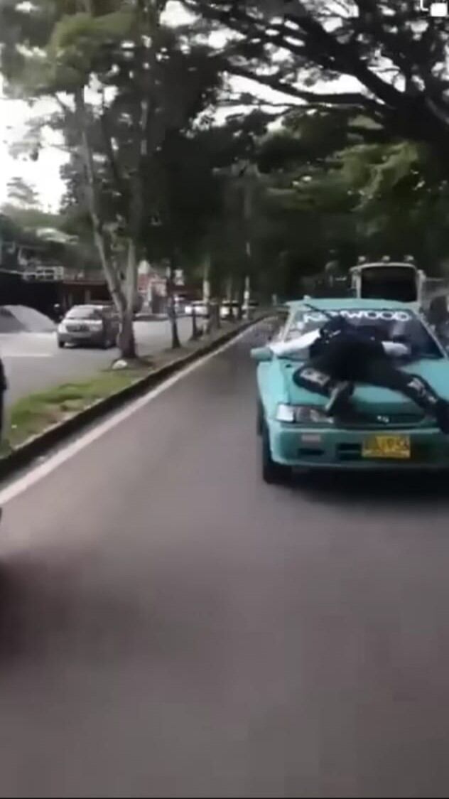 Agente de tránsito  atropellado en Palmira