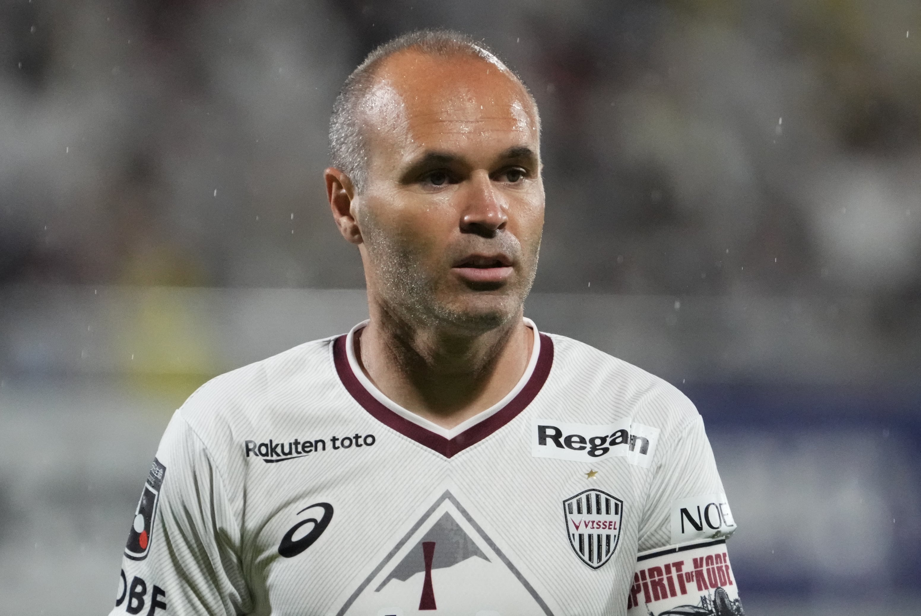 Andrés Iniesta, exjugador del Vissel Kobe de Japón.