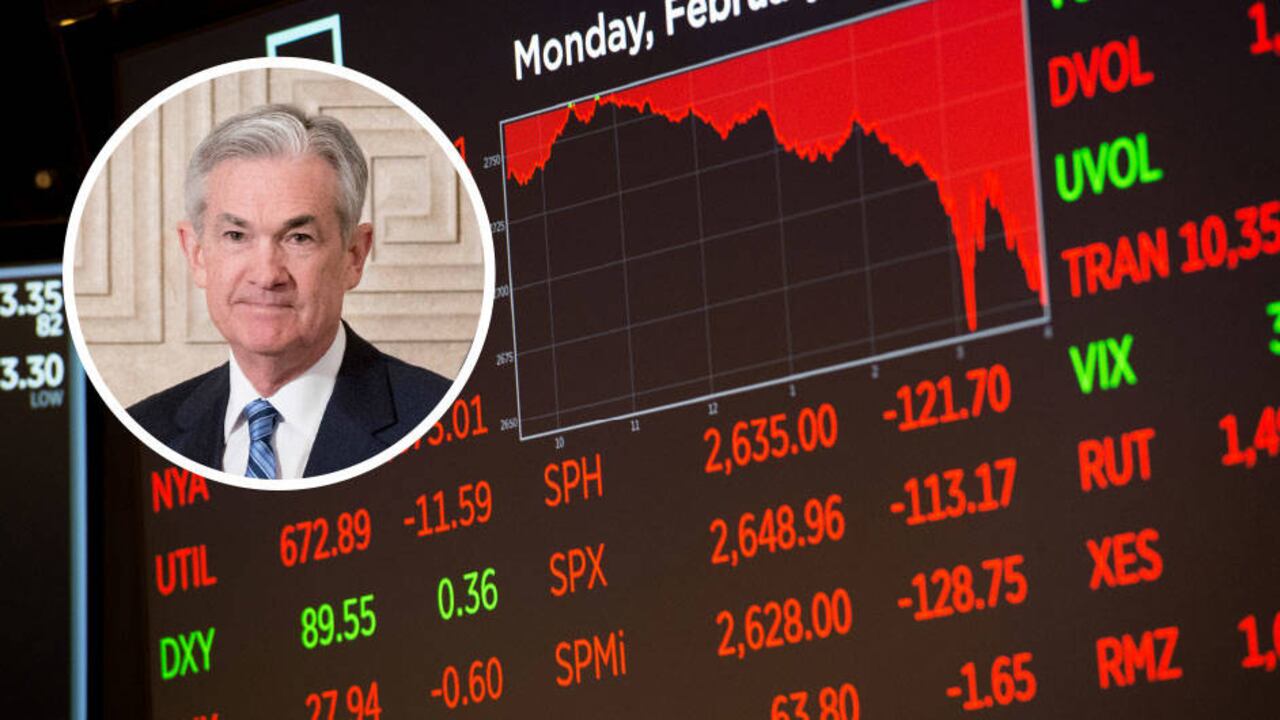La era de Jerome Powell como nuevo presidente de la FED comenzó con una fuerte turbulencia en los mercados financieros. Su gran reto será ‘normalizar’ la política monetaria y aumentar las tasas sin afectar el actual ciclo económico de crecimiento de Estados Unidos. Foto: AFP y AP