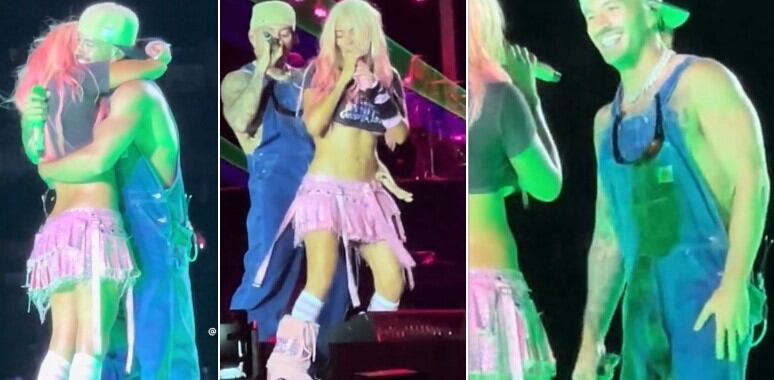 Los artistas protagonizaron un 'perreíto' que se volvió viral