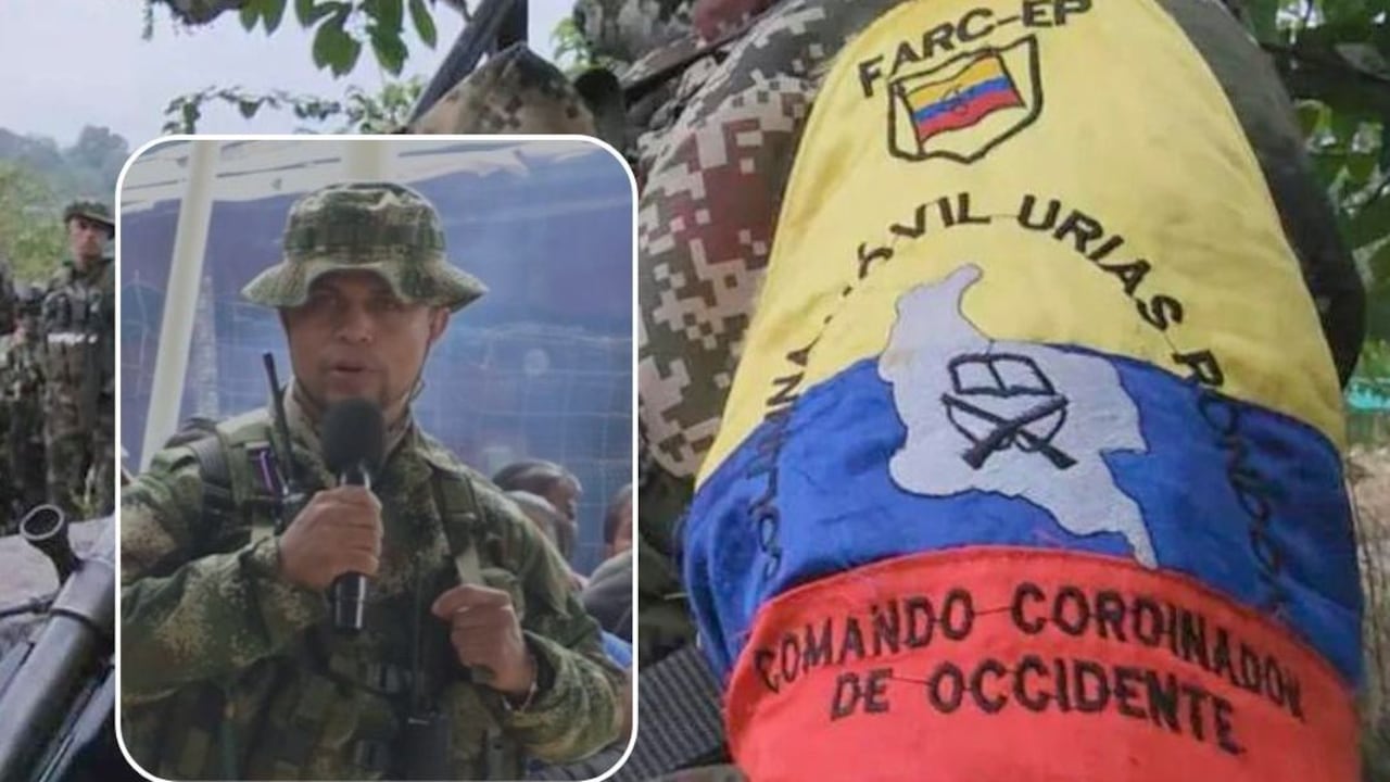 Alias Marlon, cabecilla de las disidencias de alias Iván Mordisco.