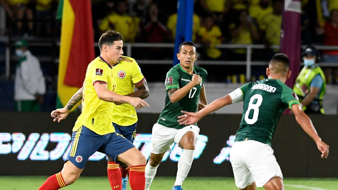 BARRANQUILLA. 24 de marzo de 2022. La Selección Colombia enfrentó a Bolivia en el estadio Metropolitano, en la fecha 17 de la Eliminatoria a la Copa Mundial de la Fifa Catar 2022. (Cortesía FCF)