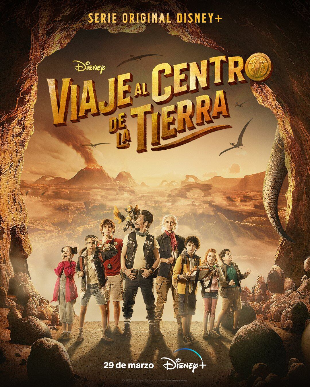 Póster 'Viaje al Centro de la Tierra'