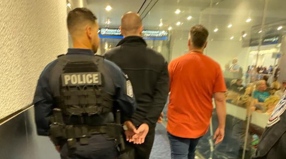 Boxeador capturado en Miami.