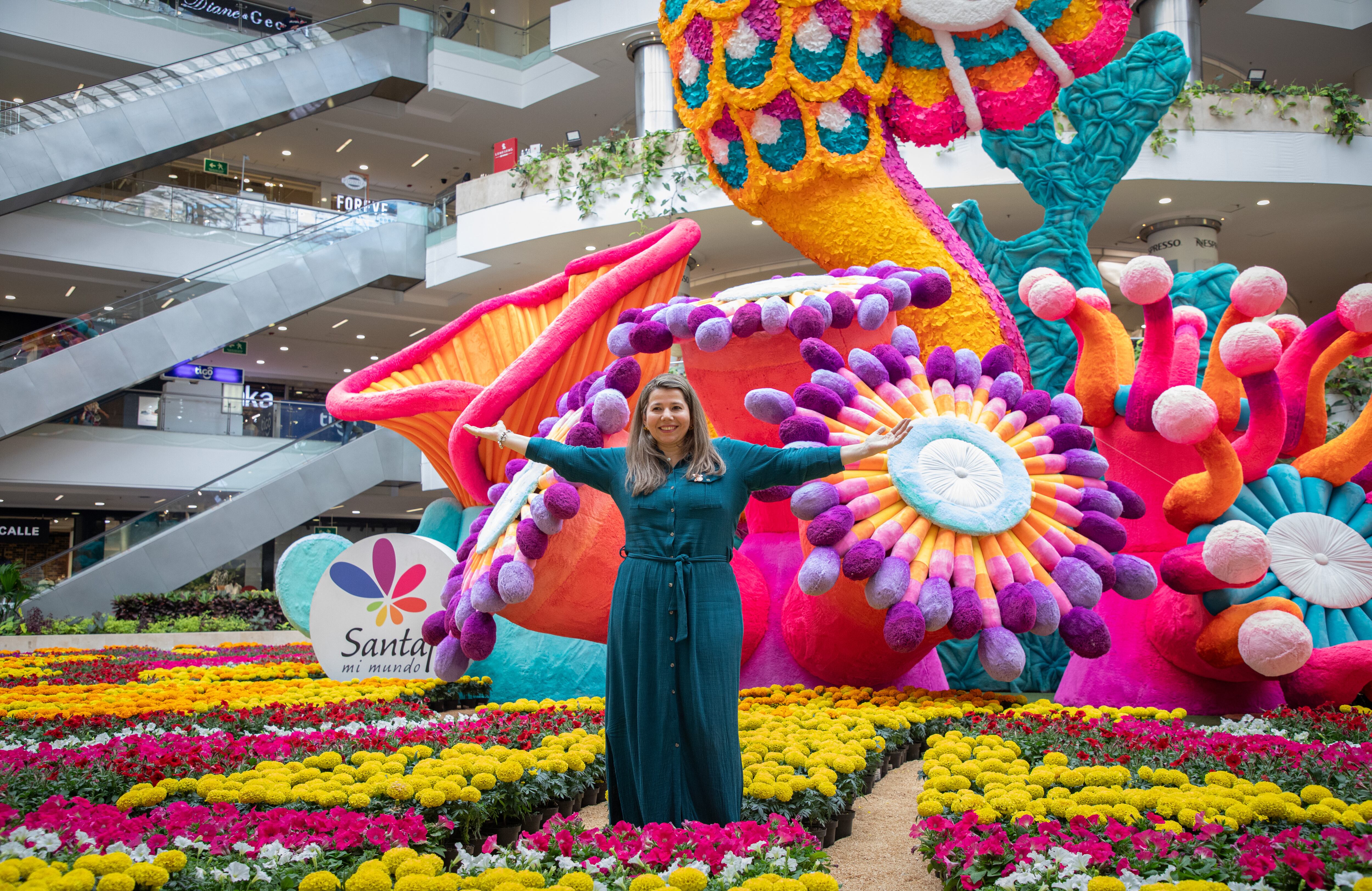 María Fernanda Bertel, gerente general del Centro Comercial Santafé Medellín.