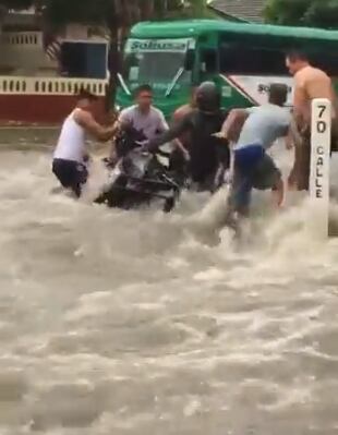 Los hechos se registraron en el norte de la ciudad.