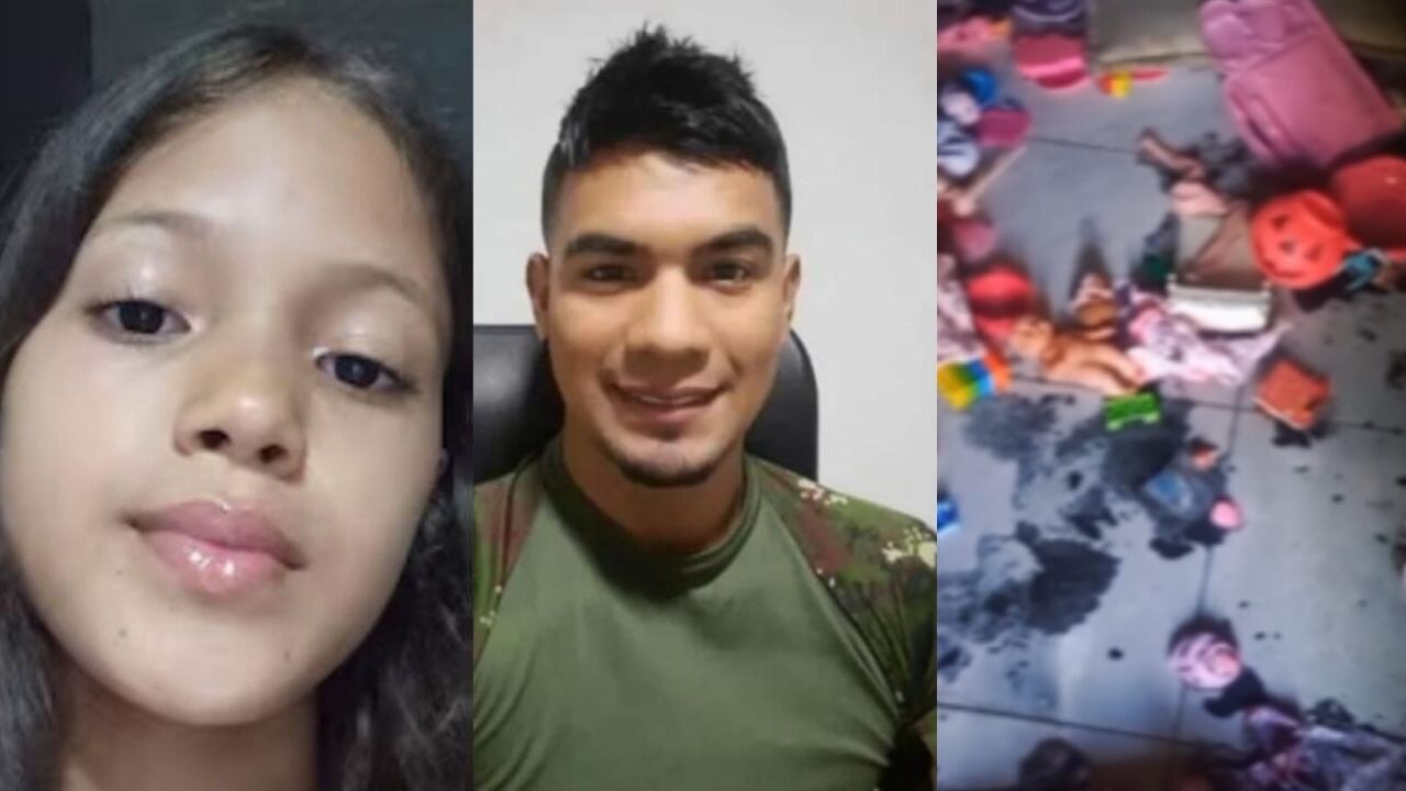 La vivienda fue destruida por la comunidad después de que se conociera el crimen.