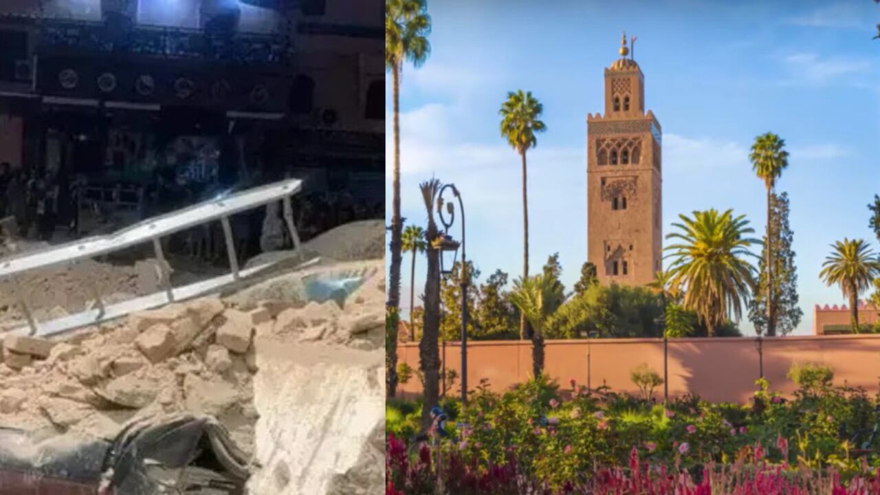 Terremoto en Marrakech, la ciudad más turística de Marruecos.