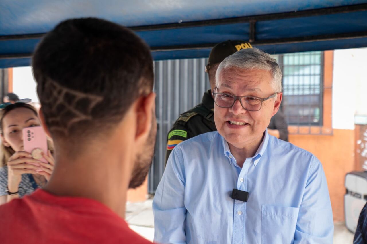 Ministro de Justicia, Néstor Osuna en Cali