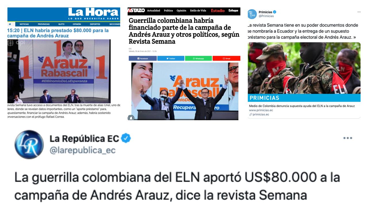 Medios Ecuatorianos hablan del informe de SEMANA sobre los archivos de alias Uriel.
