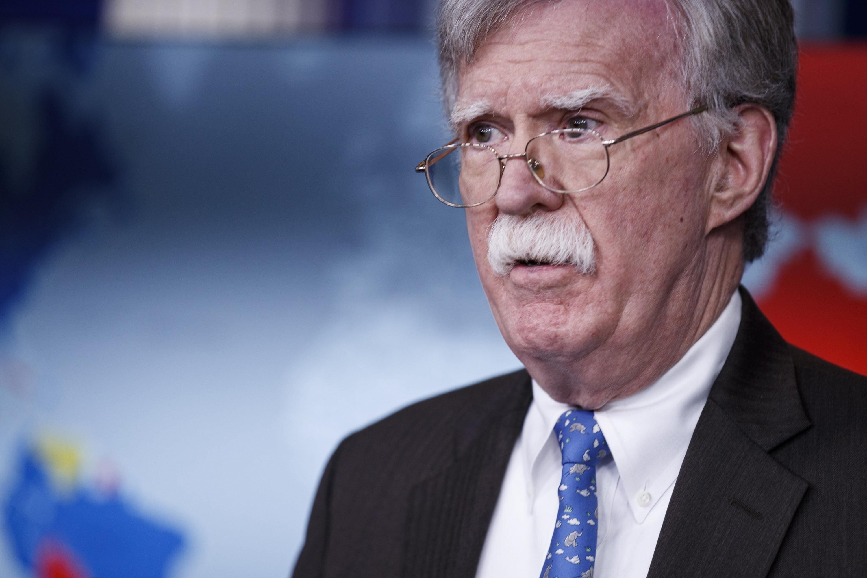 John Bolton, asesor de Seguridad de la Casa Blanca.