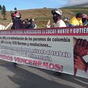 Los campesinos piden que el Gobierno nacional revise la delimitación de los páramos Santurbán y el Almorzadero.