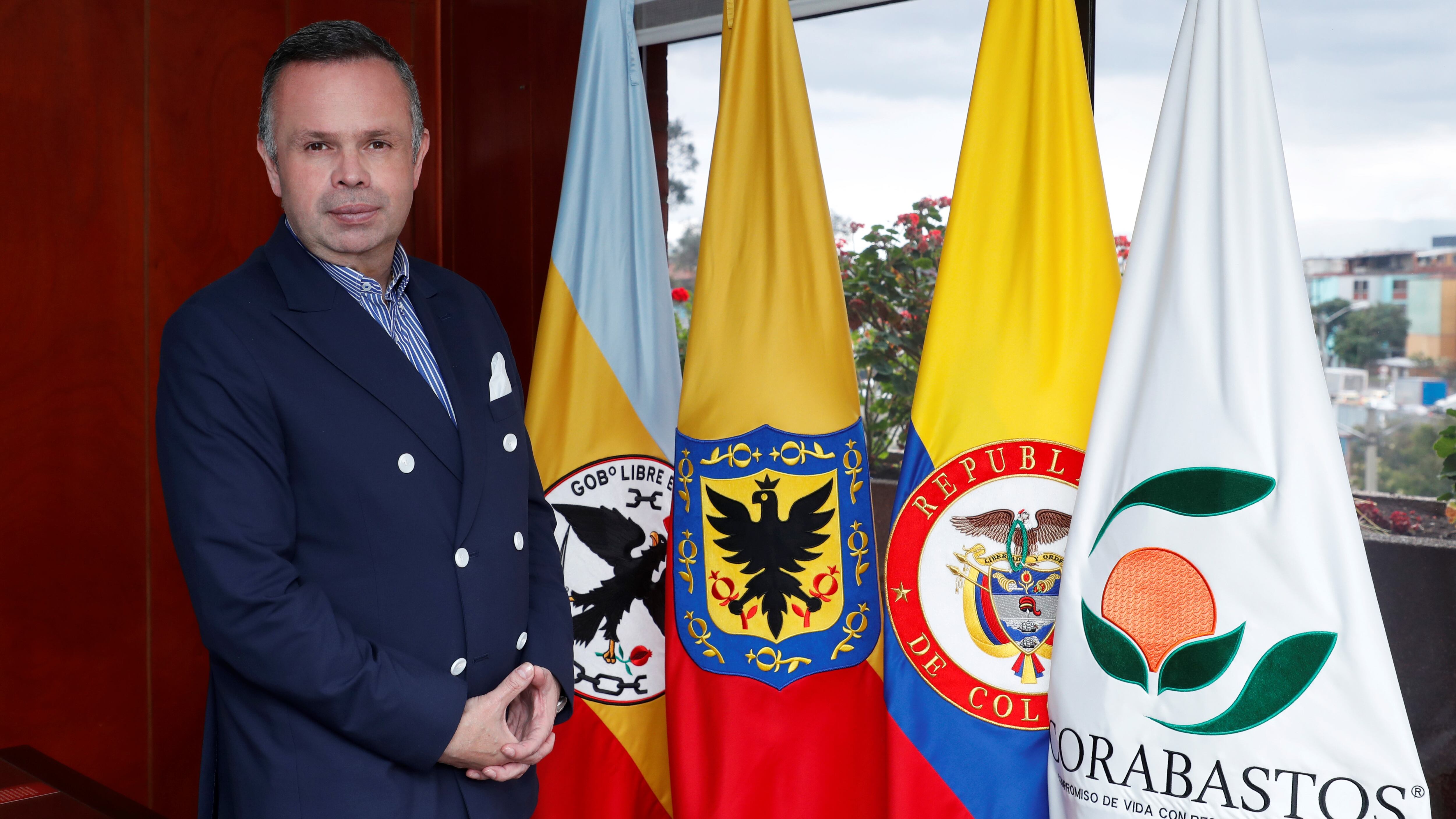 Francisco Javier Salcedo gerente general de la Corporación de Abastos de Bogotá Corabastos