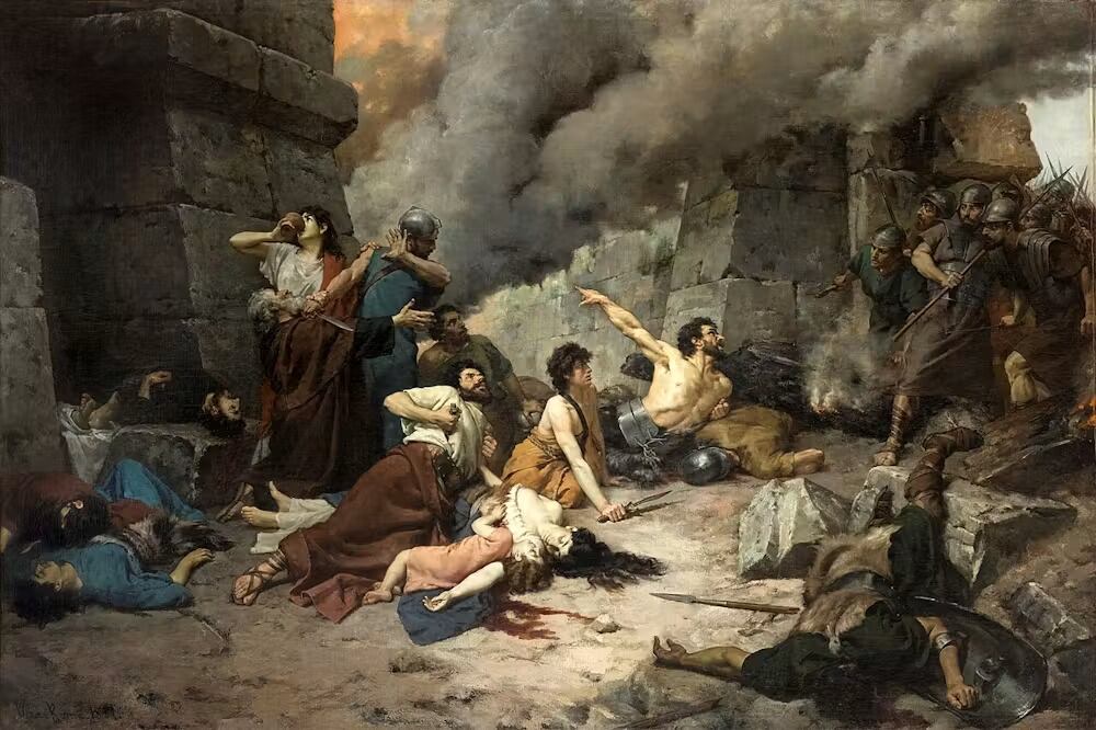 'Numancia' de Alejo Vera y Estaca. Museo del Prado/Wikimedia Commons