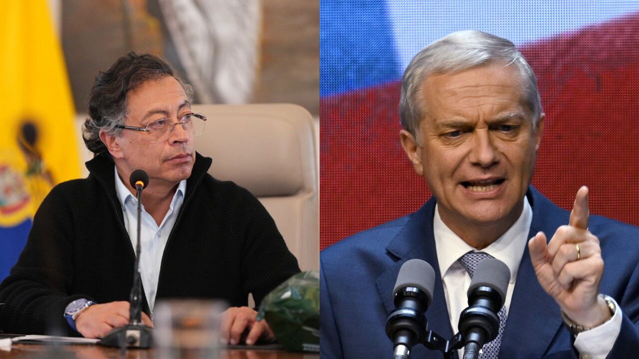 Gustavo Petro deberá lidiar por los últimos seis meses de su Gobierno con José Antonio Kast como nuevo presidente de Chile.