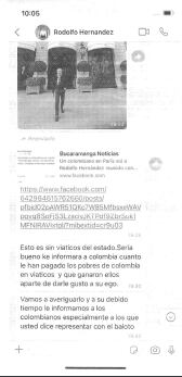 Chat Rodolfo Hernández Marelen