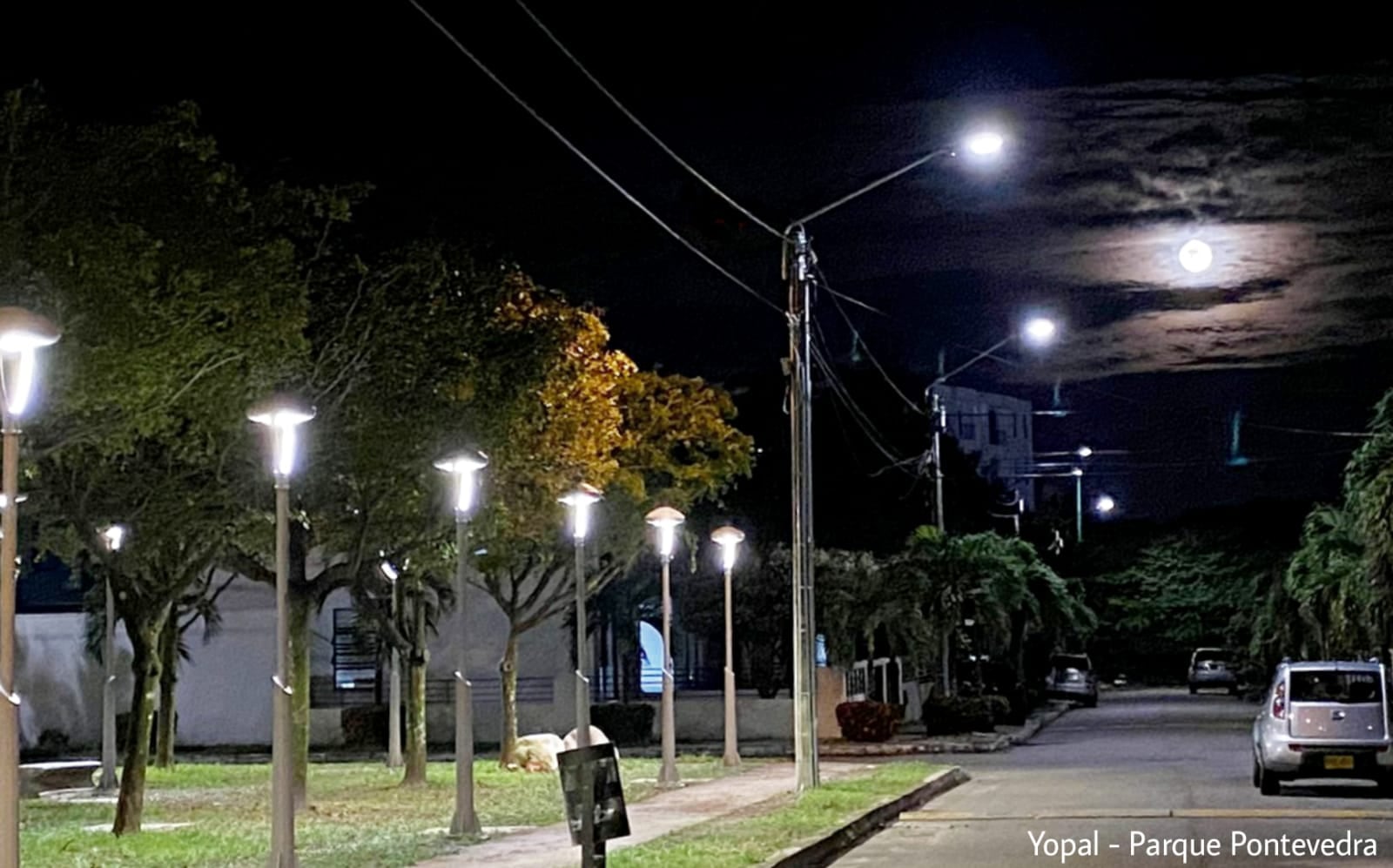 Alumbrado público en Yopal.