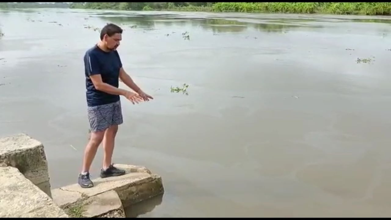 Evaristo Olivero, alcalde de Manatí, pidió intervención de las autoridades ambientales