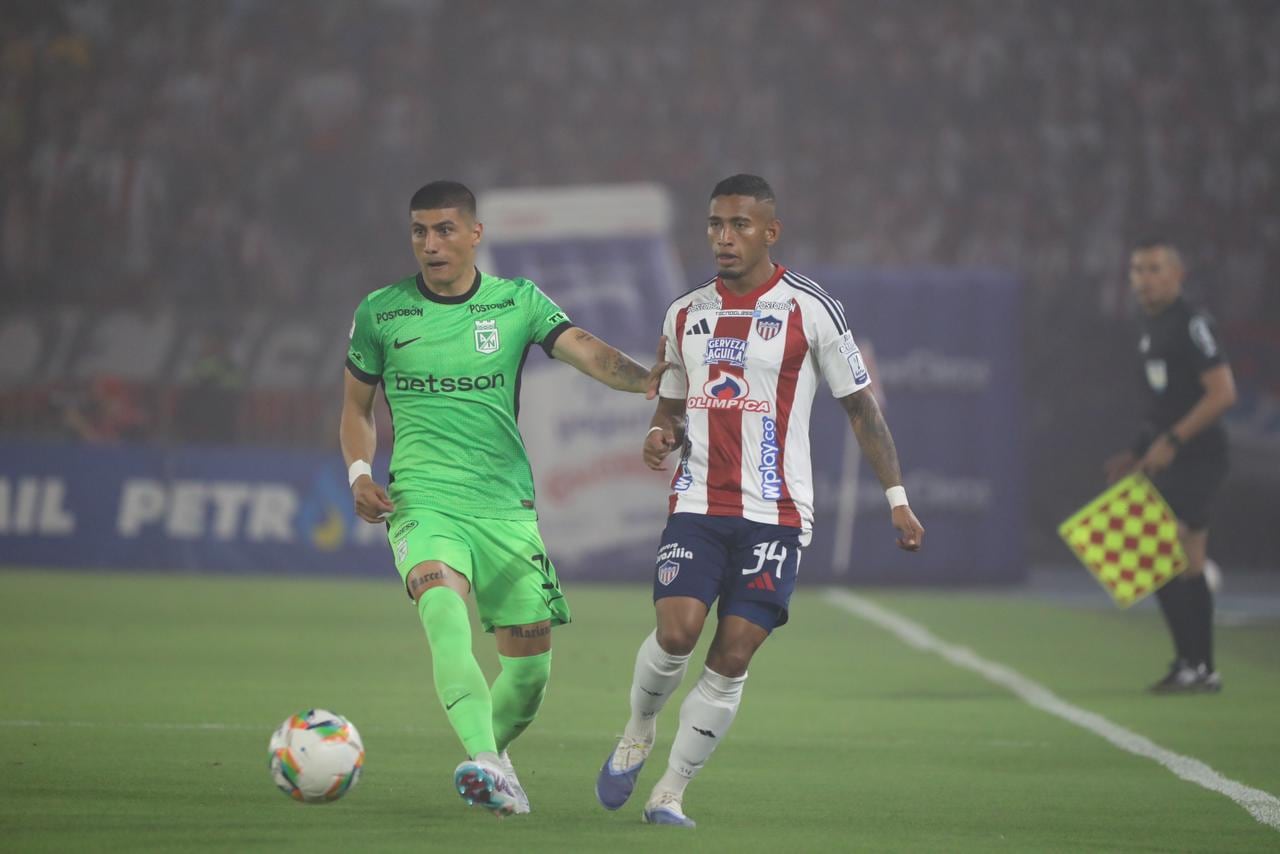 Junior vs. Nacional, por cuadrangulares de Liga BetPlay 2025-II