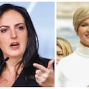 Senadora María Fernanda Cabal y la primera dama de Colombia, Verónica Alcocer.