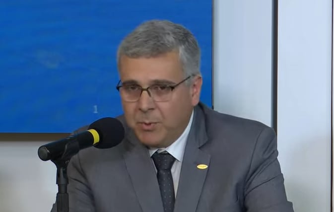 César Cuña, vocero de Petrobras