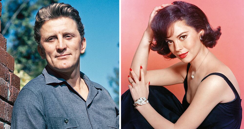 La actriz Natalie Wood murió el 29 de noviembre de 1981 y el actor Kirk Douglas murió el 5 de febrero de 2020.
