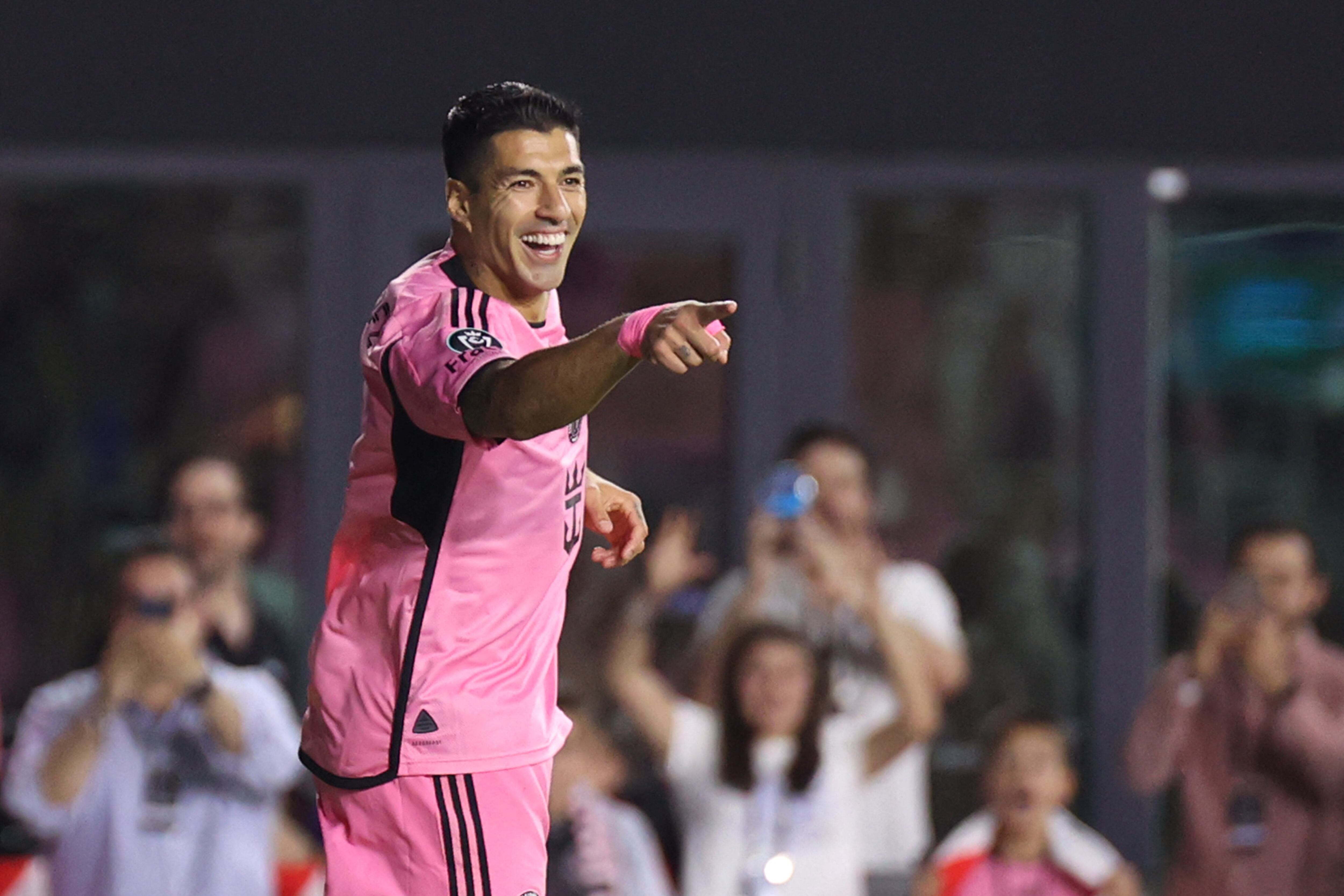 Luis Suárez entró en racha goleadora con el Inter Miami.