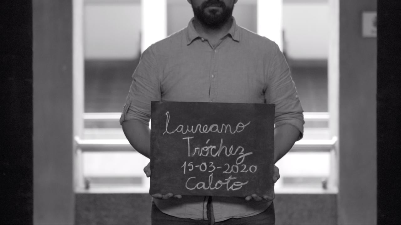 Fotografía del video de Laura Mora, homenaje a las víctimas del conflicto. Cortesía de la Orquesta Filarmónica de Medellín.