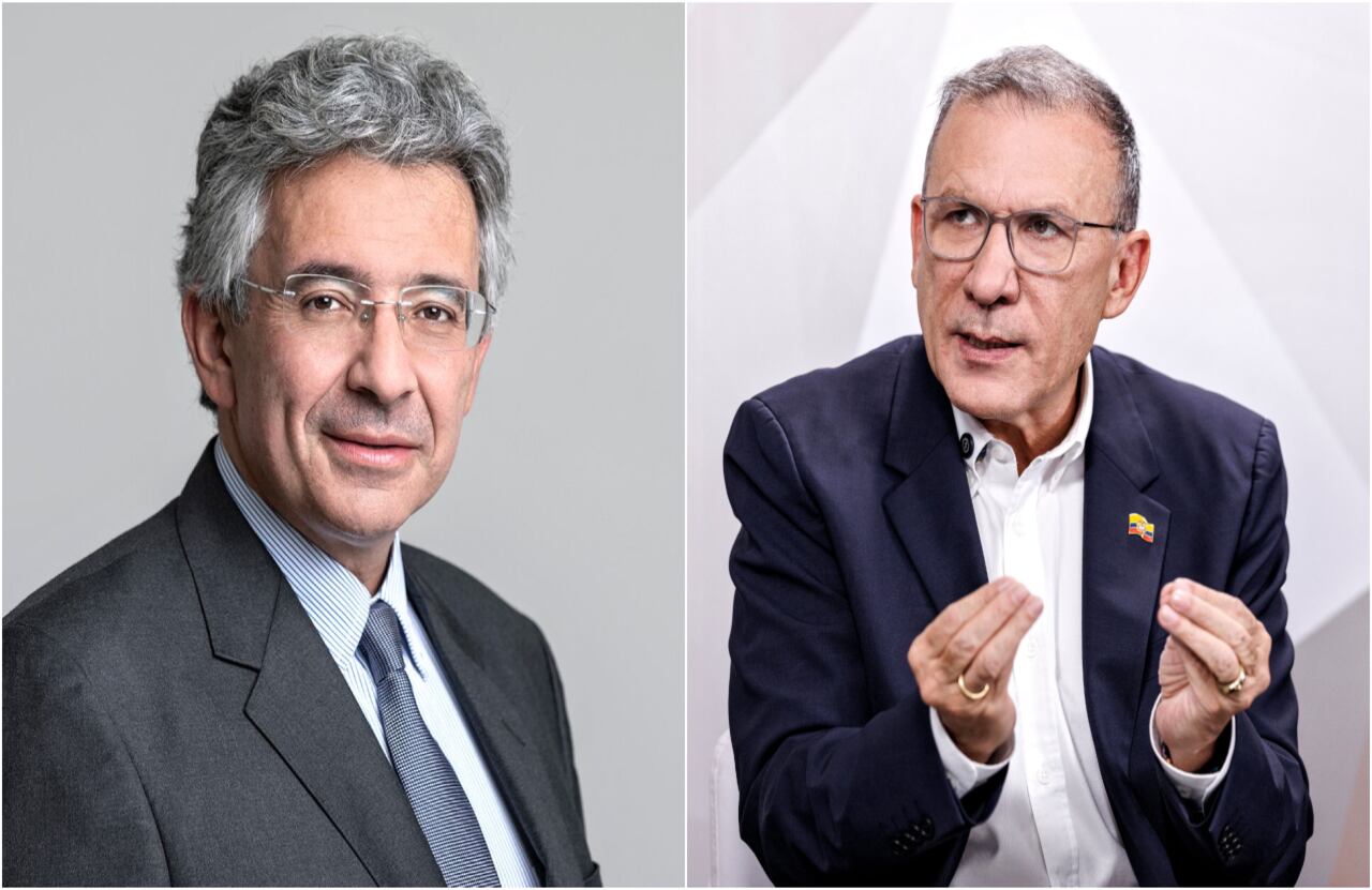 Enrique Gómez y Roy Barreras