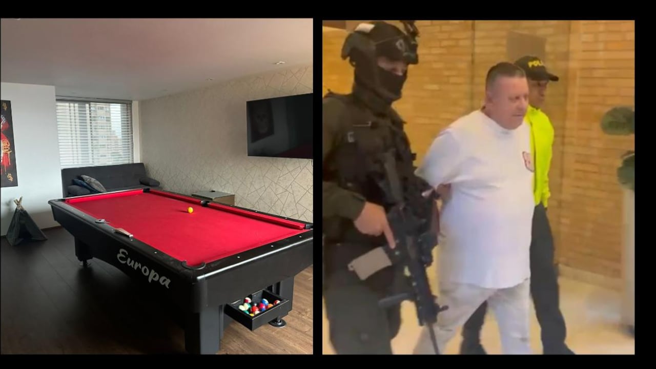 Una mesa de billar delató a temido capo de la mafia italiana; Gustavo Nocella, alias ‘Ermes’ fue capturado en exclusivo sector de Medellín.