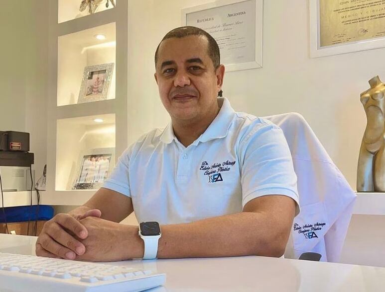 El médico asesinado, Edwin Arrieta Arteaga.