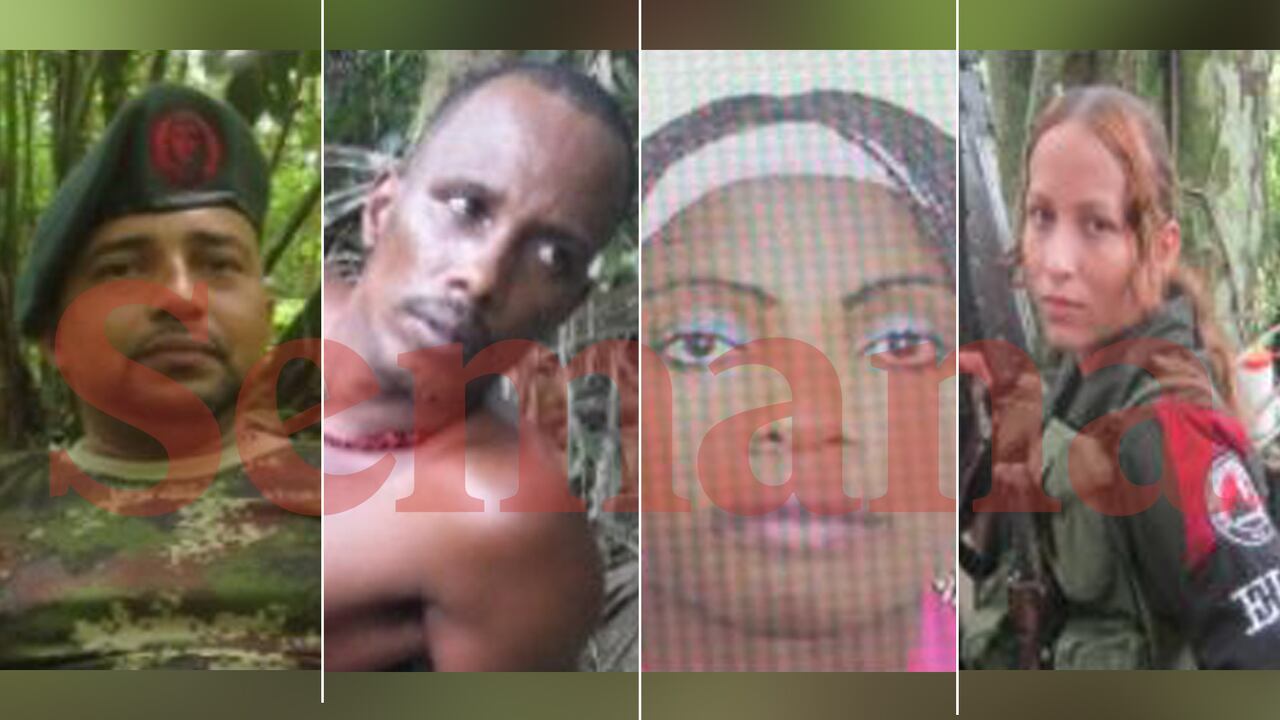 Estos algunos de los líderes del ELN que están afectando el departamento.