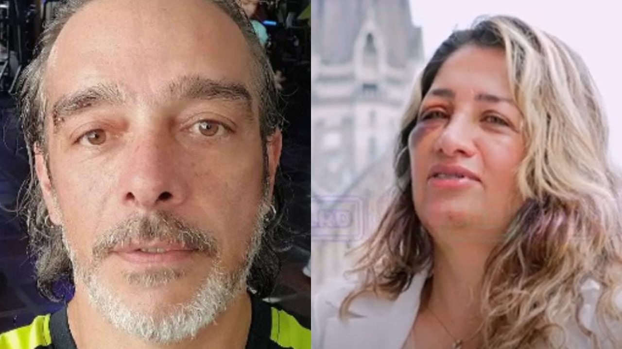 Estas fueron las fotos que le tomaron al actor tras ser capturado.