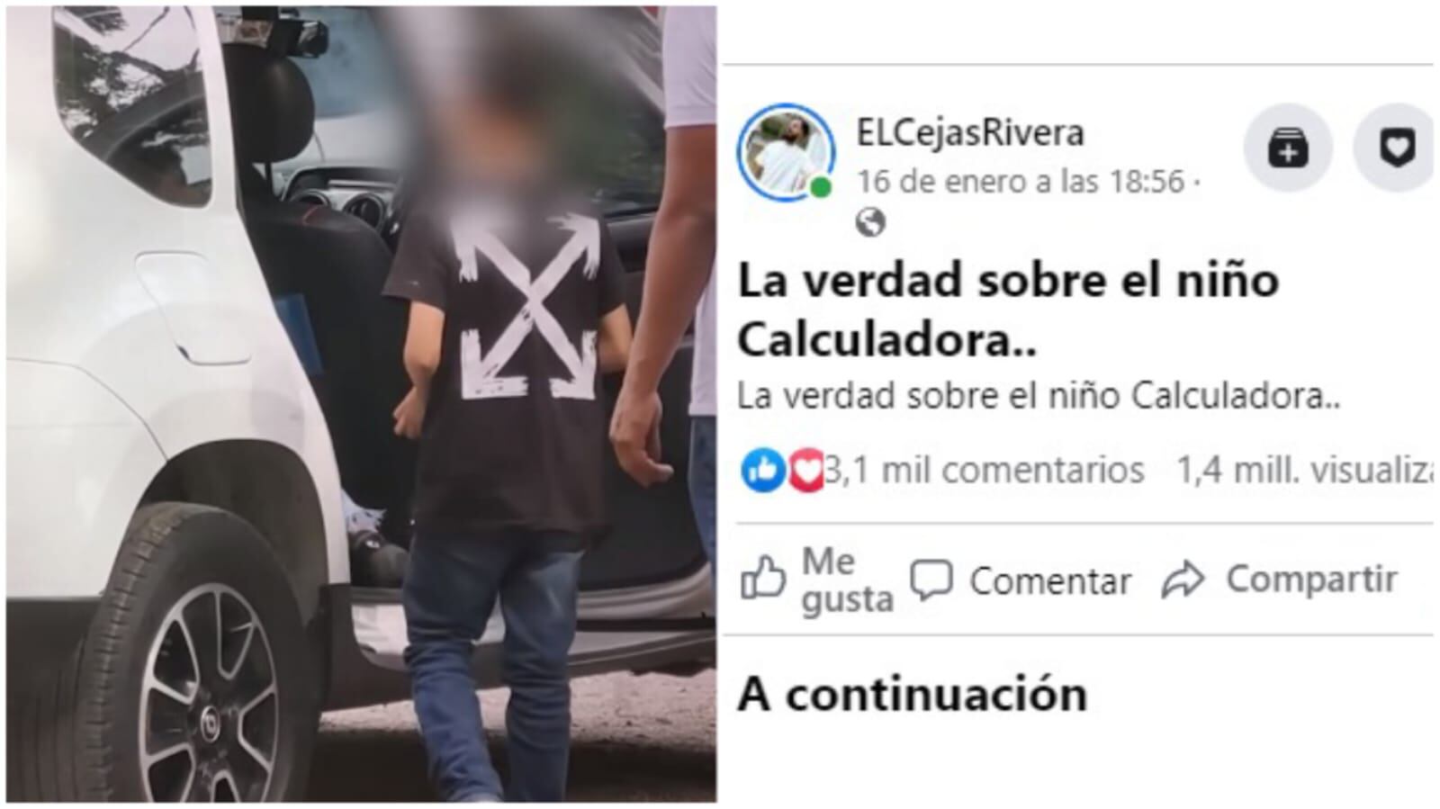 niño calculadora el cejas rivera facebook