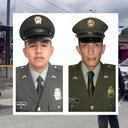 Estos policías asesinados estaban desayunando cuando fueron atacados a bala.