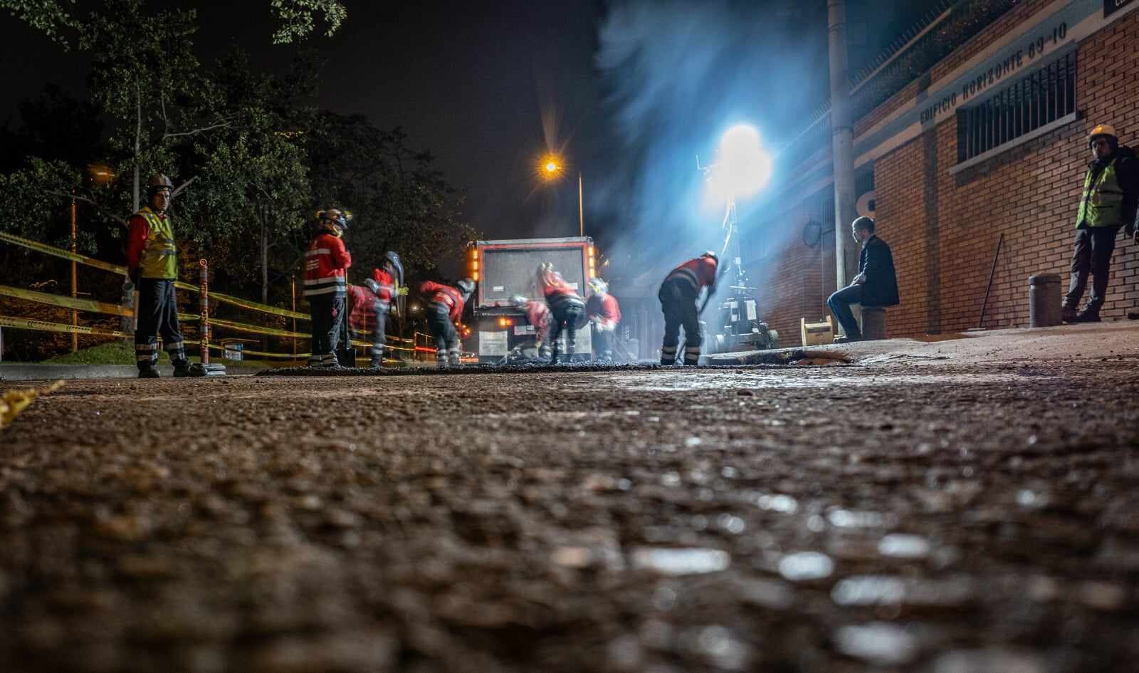 Mantenimiento infraestructura vial en Bogotá