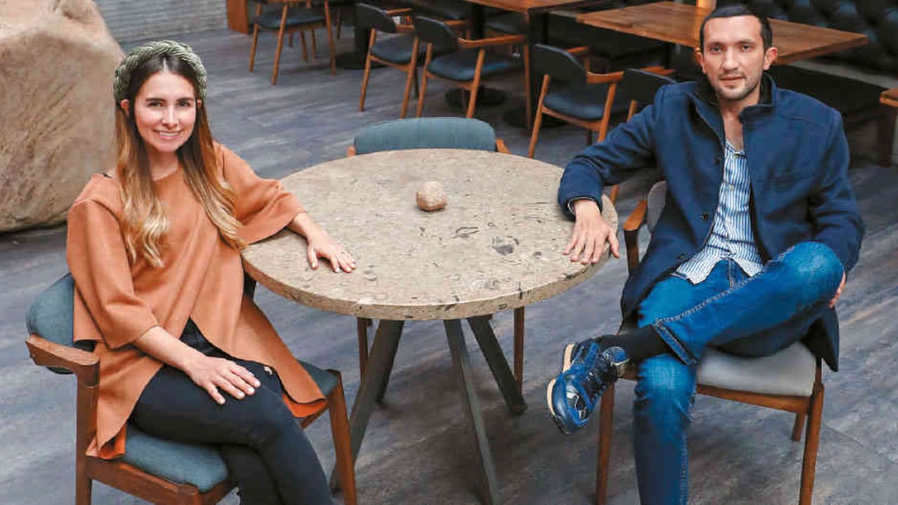 Lady Ortiz y Diego Galvis, propietarios del restaurante Tierra
